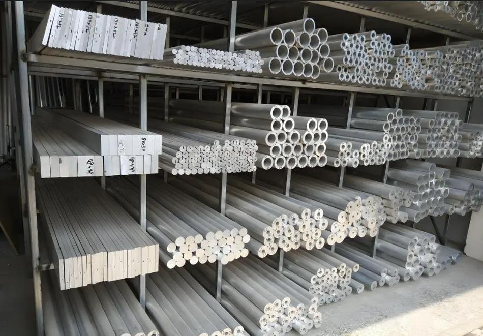 CNC machined metal materials