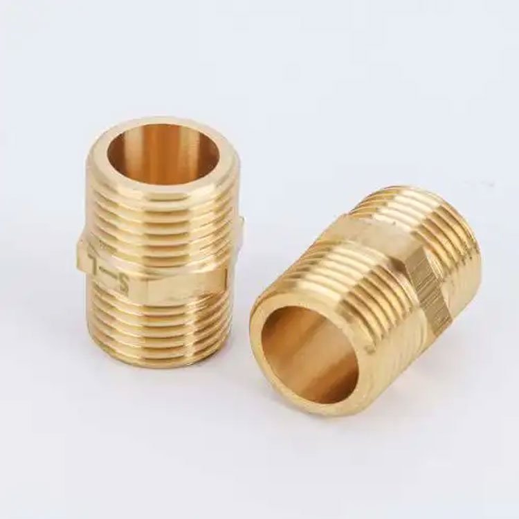 Brass CNC machined connector case study